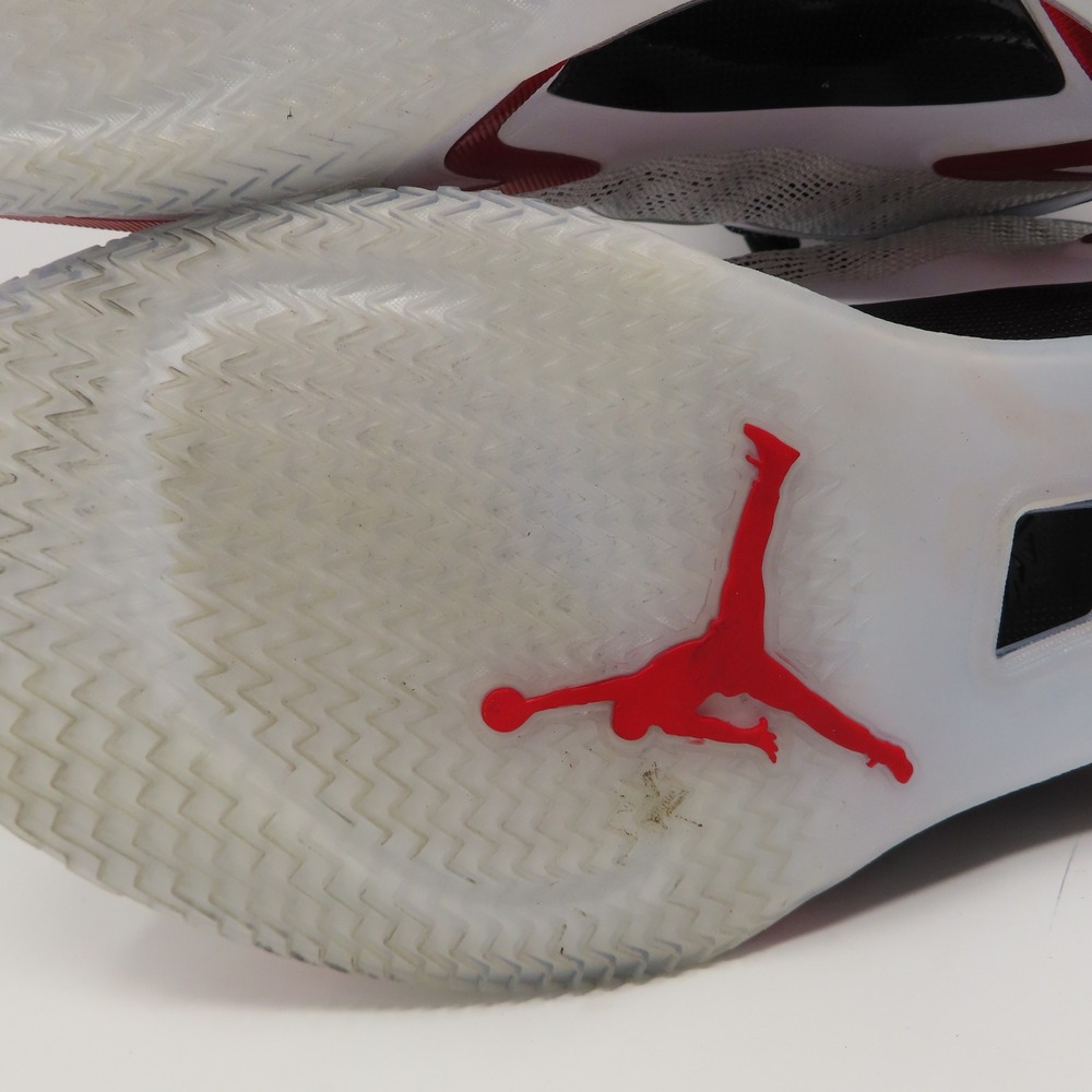 Nike Air Jordan 36 Psychic Energy Black White Red Mens Size 16 CZ2650-100 - Picture 10 of 16